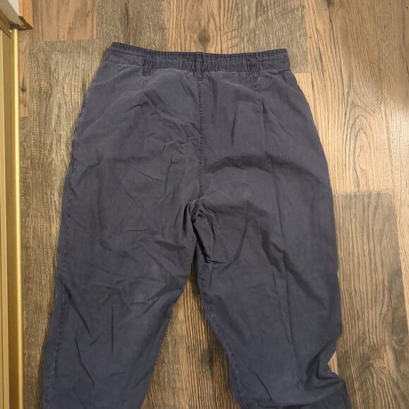 gloria Vanderbilt Signature Label blue pleated trouser Pants size 14 - Picture 5 of 5